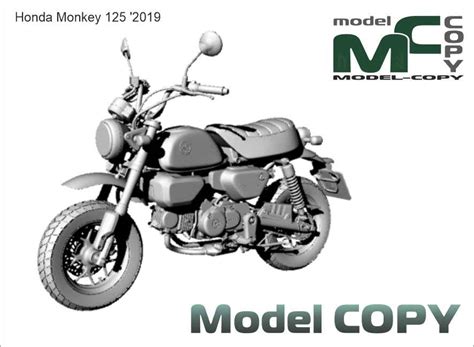 Honda Monkey 125 2019 3d Model 13773 Model Copy Default