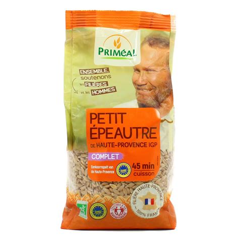 Achat Vente Priméal Petit épeautre de Haute Provence IGP bio 500g