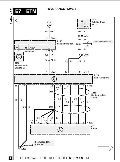 Range Rover L322 Amplifier Wiring Diagram Wiring Diagram And Schematics