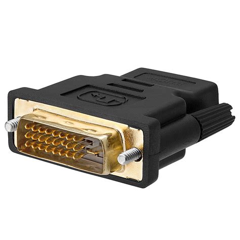 DVI D Single Link Male To HDMI Female Adapter