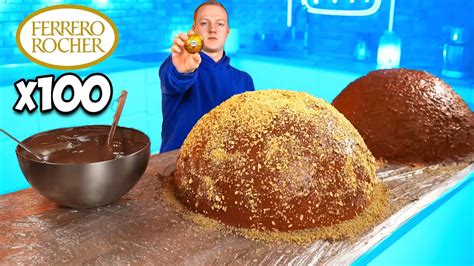 Géant Ferrero Rocher Comment faire le plus grand du monde DIY Ferrero