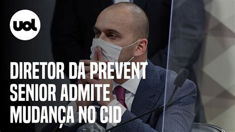 Diretor da Prevent Senior admite à CPI mudança de código de diagnóstico