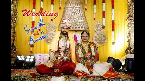 Srinath Weds Anusha Wedding Teaser Youtube