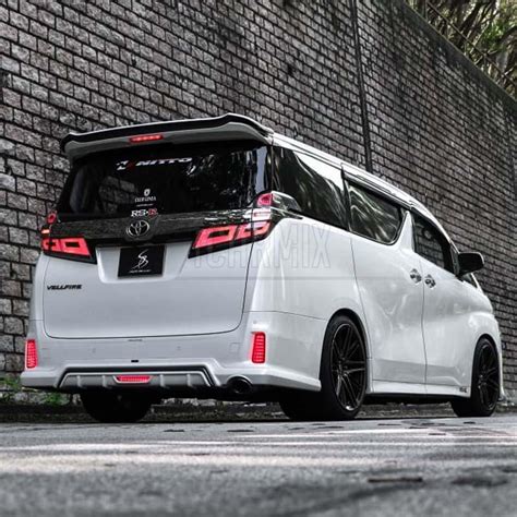 Toyota Alphard Vellfire Spoiler Silkblaze Shopee Malaysia