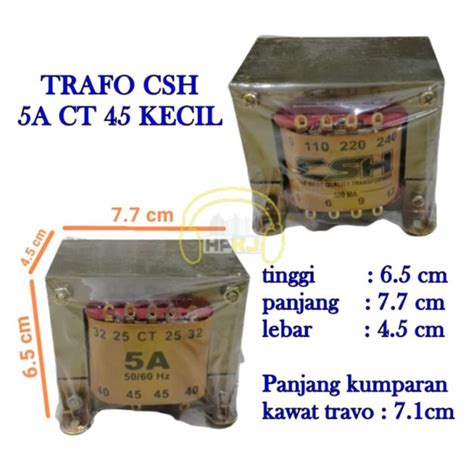 Travo Trafo A Ct Csh Trafo Amper Ct Csh Lazada Indonesia