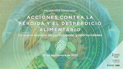 Jornada sobre Desperdicio Alimentario Acciones Contra La Pérdida y El