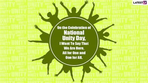 National Unity Day 2021 Wishes And Greetings Whatsapp Stickers