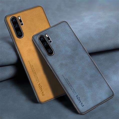 Funda De Cuero De Lujo Para Huawei P20 P30 Pro P30 Lite Protecci N De