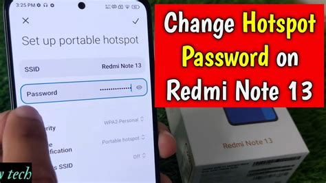 How To Change Hotspot Password On Redmi Note 13 5g Mobile Hotspot