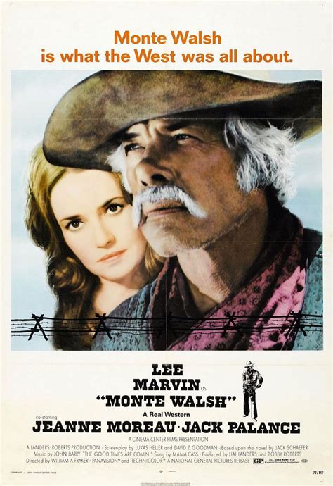 A Western Each Year 1970 Monte Walsh Starring Lee Marvin Jack