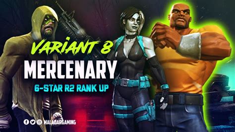 Variant 8 Mercenary 6 Star R2 Rank Up And Gameplay Mcoc Youtube