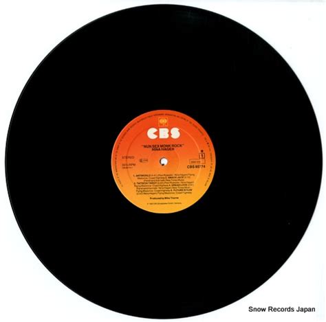 ニーナハーゲン nun sex monk rock CBS85774 レコード買取