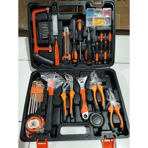 Jual RO HAND TOOLSET 112PCS TOOL KIT ALAT RUMAH TANGGA TOOL KIT SET