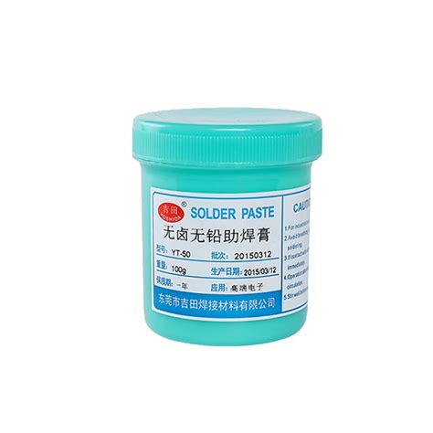 Flux de pâte à souder sans plomb YT 50 G 30G 10G sans plomb pour la