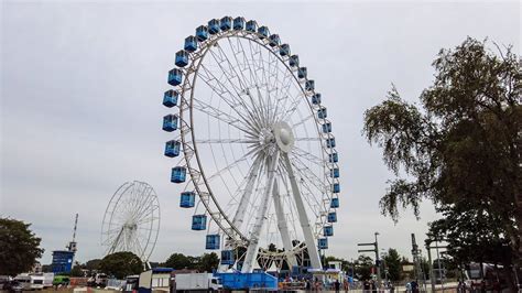 XXL Riesenrad Sky Lounge Wheel in Warnemünde YouTube