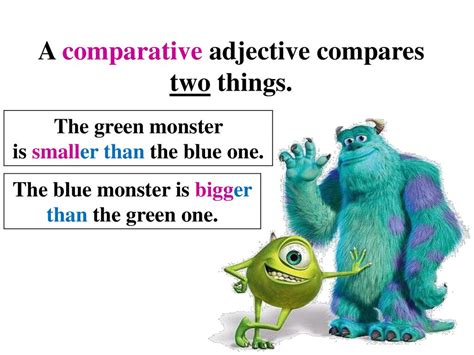 Monsters Degrees Of Comparison ESL Worksheet By 46 OFF