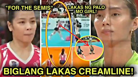 Semis Secured Di Nagpaawat Creamline Jema Galanza Target Lagi Si Ivy