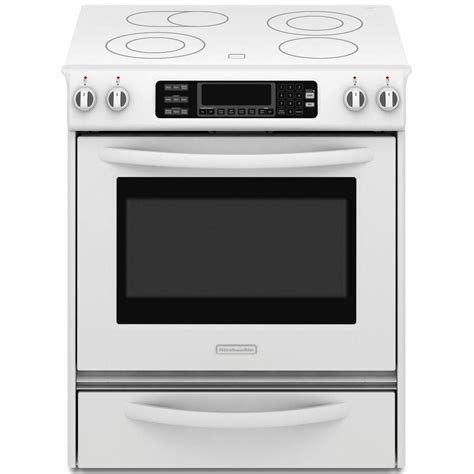 Kitchenaid Architect Series Ii Cu Ft Slide In Electric Range With