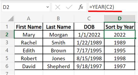 How To Sort Dates In Excel 6 Easy Methods