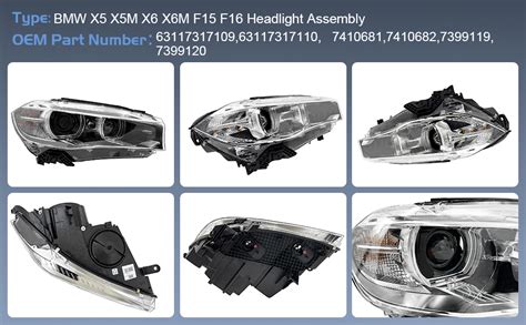 Loftmarte Hid Xenon Headlight Adaptive Afs Compatible With Bm W X X M