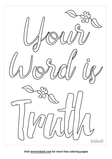 Tell The Truth Page Coloring Pages Sketch Coloring Page