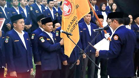 Pelantikan Pengurus Karang Taruna Kabupaten Periode 2023 2028 Youtube