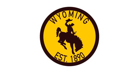 Wyoming Established 1890 Wyoming Cowboys T Shirt Teepublic