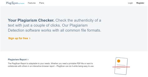 PlagScan Plagiarism Checker Review Originality AI