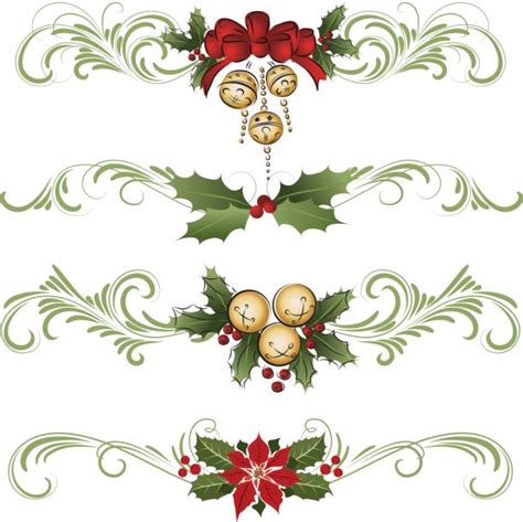 Silhouette Of The Holly Ivy Border Illustrations, Royalty-Free Vector Graphics & Clip Art - iStock