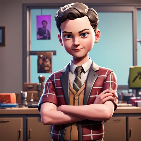 Create A Fortnite Character Of Young Sheldon By Chargxed Playground