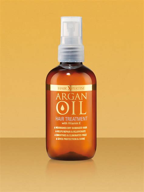 Argan Oil With Vitamin E For Dry And Damaged Hair Treatment