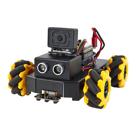 Yahboom AI Smart Robot Kit for BSL1 UNO R3 Mecanum Wheel with ESP32 ...