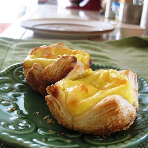 Portuguese Custard Tarts Pasteis De Nata Puff Pastry Crust Easy Puff Pastry Frozen Puff