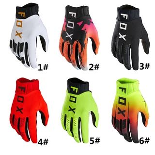 Luvas De Corrida De Raposa Moto Cores Mountain Bike Bicicleta Da