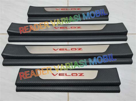 Promo Sillplate Sill Plate Samping Side Scuff Plate All New Veloz