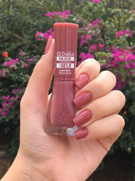 Dailus Rosa A A Esmalte De Unhas Unhas Bonitas Unhas Coloridas