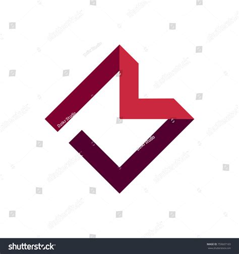 Letter L And M Logo Template Royalty Free Stock Vector