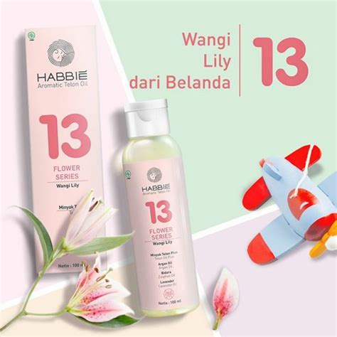 Jual Habbie Aromatic Telon Oil Plus Flower Series Varian No