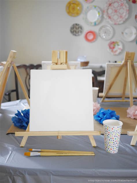 Tips To Host Your Own Canvas Painting Party