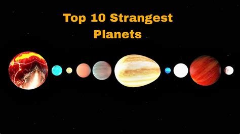 Top 10 Strangest Planets YouTube