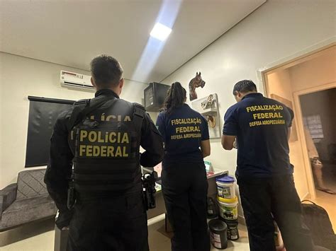 Operação da PF para coibir contrabando e venda de produtos falsos