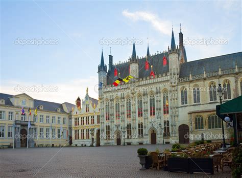 Burg Square Bruges — Stock Photo © Neirfys 47010881