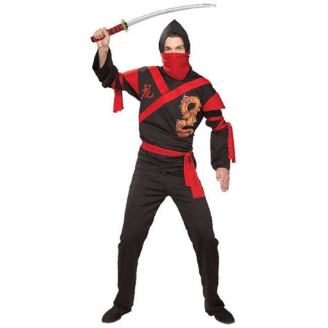 Dragon Ninja Warrior Costume - Adult – Cracker Jack Costumes Brisbane