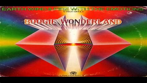 Earth Wind And Fire Boogie Wonderland Youtube