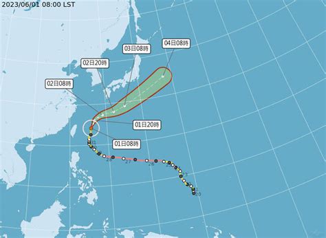 瑪娃直奔沖繩、5縣市仍有大雨特報 梅雨至少等到6月中 生活 自由時報電子報