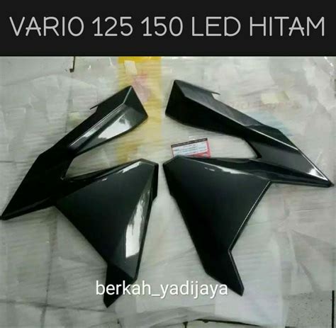 Sayap Sirip Samping Honda Vario 150 Vario 125 Warna Hitam Lazada