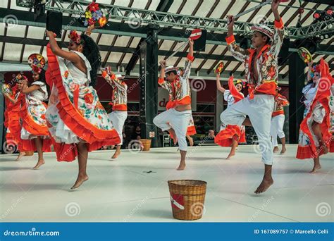 Brazilian Folk Dancers Performing a Typical Dance Editorial Photography ...