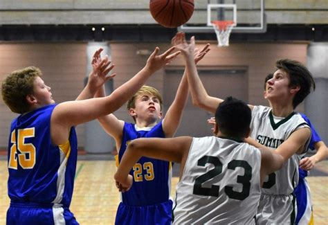 Highlands Middle School Boys Basketball Team Beats Summit Charter