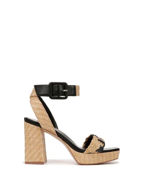 27 EDIT Naturalizer Jaselle Ankle Strap Platform Sandal In Black Lyst