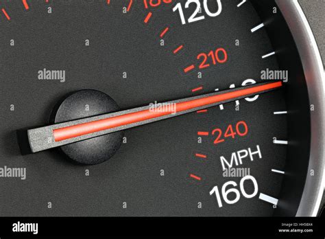 speedometer at 140 MPH Stock Photo - Alamy
